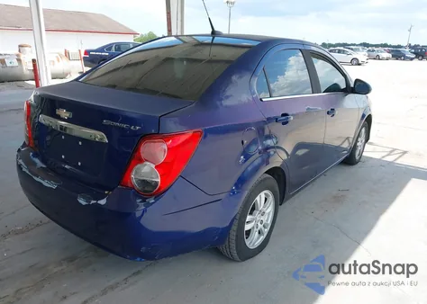 2014 Chevrolet Sonic Lt Auto z USA, uszkodzony, nr VIN 1G1JC5SH5E4158757